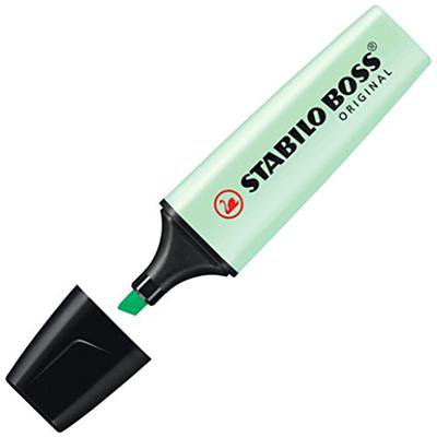 Zakreślacz STABILO Boss pastelowy zielony 70/116-25215