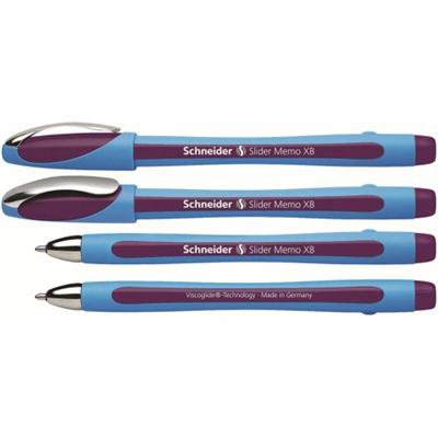 Długopis SCHNEIDER Slider Memo XB FIOLETOWY-36068