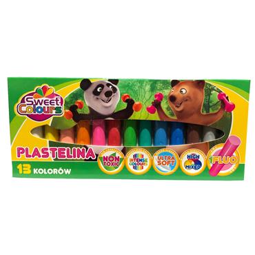 Plastelina 13 kolorów Sweet Colours Koma-Plast