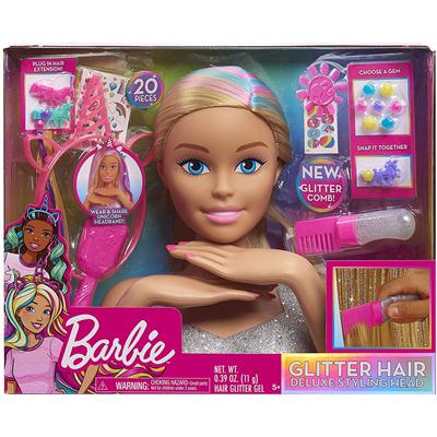 Barbie Deluxe - Głowa do stylizacji 21 elementów-49171