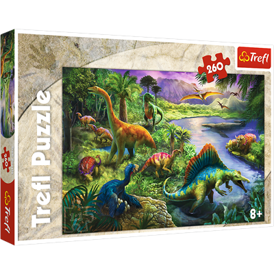 Puzzle Trefl, Dinozaury 260 elementów-49830