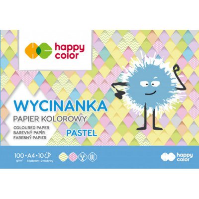 Blok Wycinanka Pastel, A5 10 ark