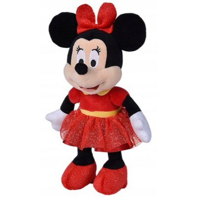 Maskotka pluszowa Minnie Mouse w połyskującej sukn