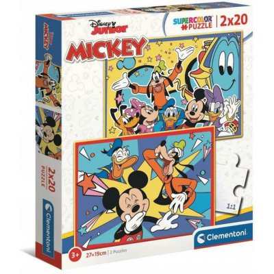 Clementoni Puzzle 2x20el Mickey Mouse 24791 