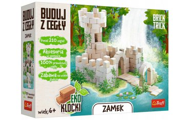 Eko Klocki Brick Trick Buduj z cegły Zamek 61539 