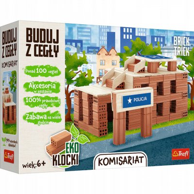 Eko Klocki Brick Trick Buduj z cegły Komisariat 