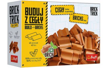 Brick Trick - Refil cegły dachówki 40szt 61555