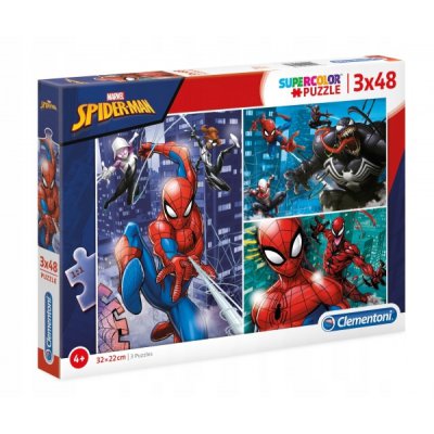 Clementoni Puzzle 3x48el Spider-Man 25238 