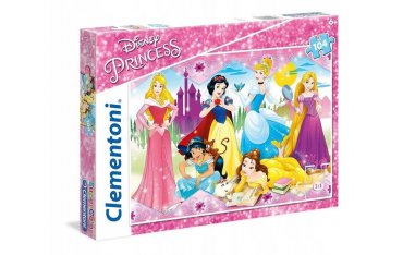 Clementoni Puzzle 60el Disney Princess. Księżniczk