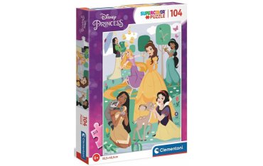 Clementoni Puzzle 104el Księżniczki. Princess 2573